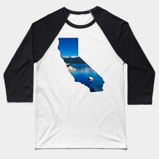 California (Lake Tahoe) Baseball T-Shirt